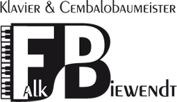 Logo Klavier & Cembalobaumeister Falk Biewendt